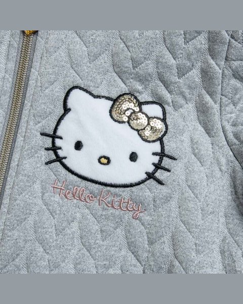 Ζακέτα Hello Kitty με ανάγλυφη υφή και κέντημα (18 μηνών-8 ετών)