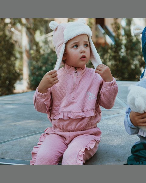 Tracksuit Moovers with metallic embroidery (12 months-5 years)