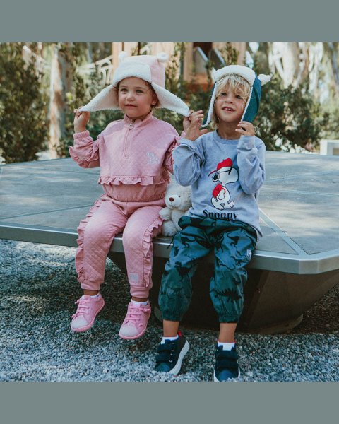 Long sleeve top Snoopy with embossed details (18 months-5 years)