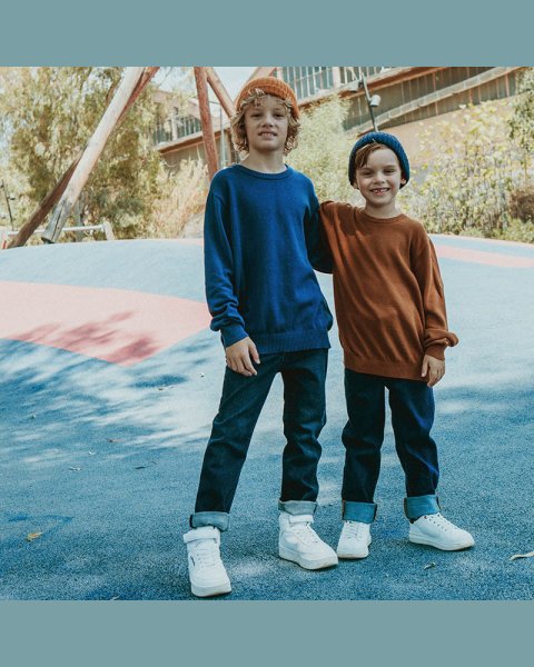 Denim True Blue straight pants (6-16 years)