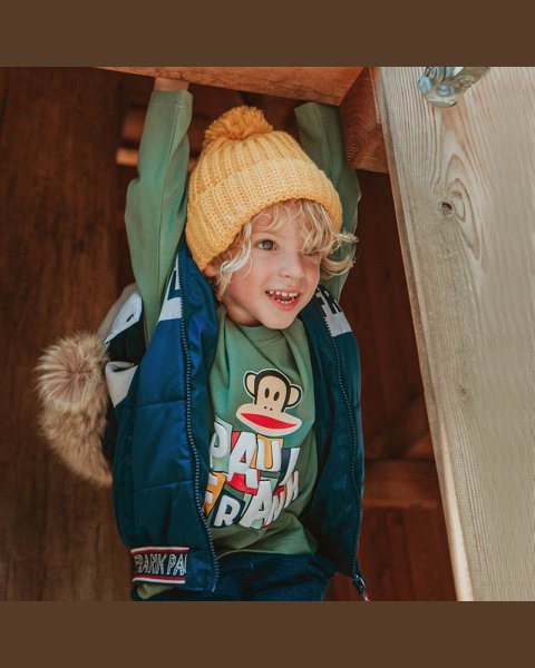 Μπλούζα Paul Frank με ανάγλυφα γράμματα (12 μηνών-5 ετών)