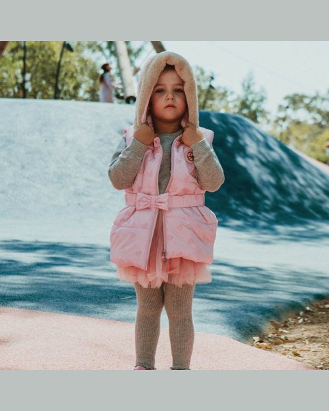 Vest jacket with embroidery (12 months-5 years)