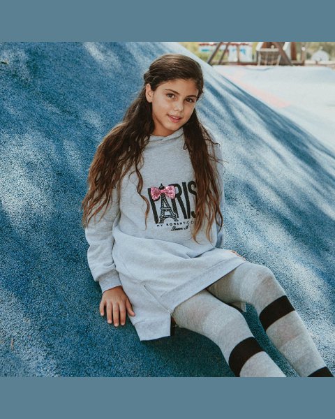 Dress with zipper (6-14 years)