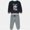 Tracksuit with cotton fleece blend and print Just walkins (2-5 years)