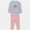 Tracksuit Moovers with cotton fleece blend, sequins and glitter (2-5 years)