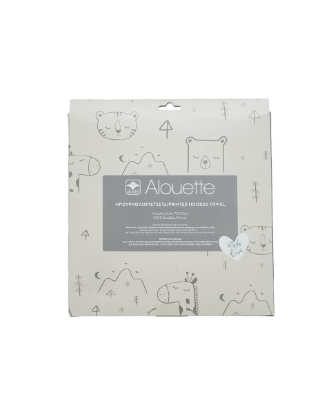   Μπουρνουζοπετσέτα 100% cotton δεινόσαυρος (75x75εκ.)
