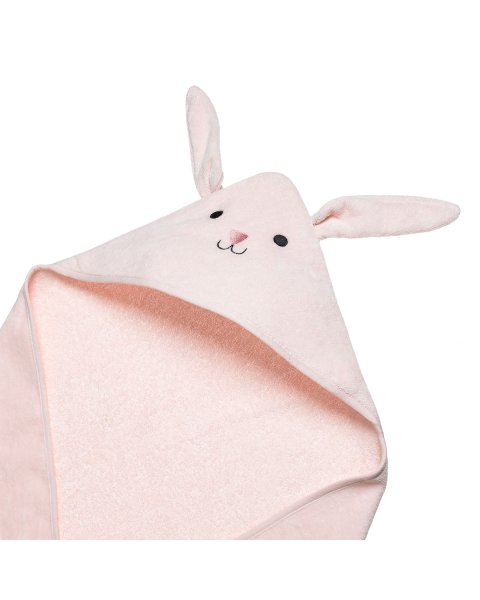   Μπουρνουζοπετσέτα 100% cotton λαγουδάκι (75x75εκ.)