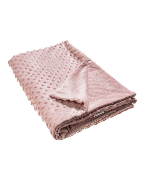 Blanket velour pink (80x110cm)