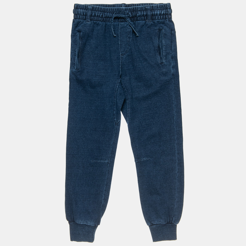 Denim joggers supersoft in a loose fit 100% cotton (12 months-5 years)