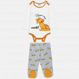 Set DisneyLion King babygrow with pants (3-12 months)