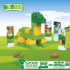 Blocks BIOBUDDI eco Dinosaur 34 pcs (1,5-6 years)