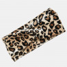 Hairband velour animal print one size