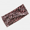 Hairband velour animal print pink (5-10 years)