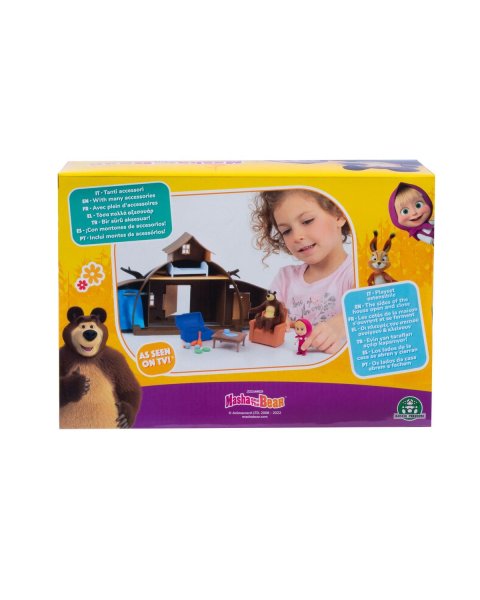   Playset with figures Masha and the Bear (3+ years)
