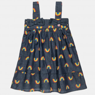 Dress supersoft denim from 100% cotton (9 months-5 years)