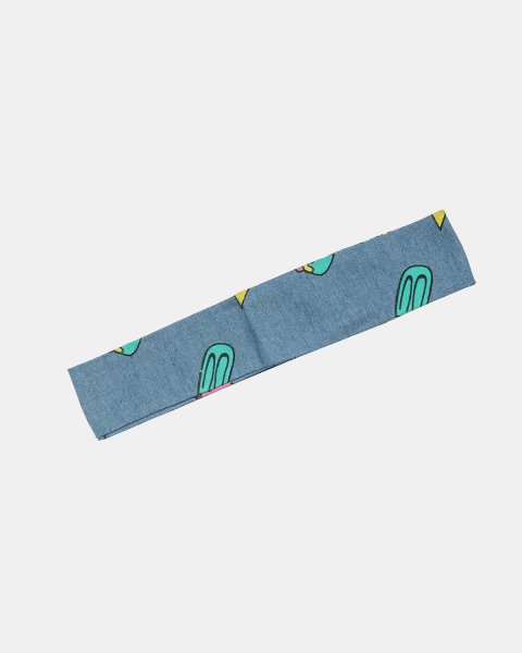 Σετ μπλούζα με πομ πον και denim βρακάκι (3-18 μηνών)
