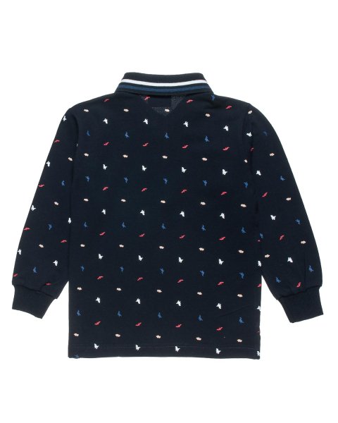 Long sleeve top with dino pattern (12 months-5 years)