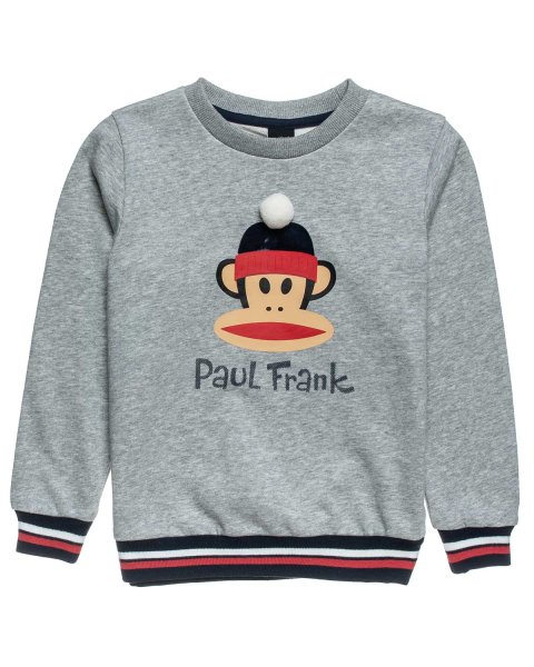 Σετ φόρμας φούτερ Paul Frank με ανάγλυφα στοιχεία και πομ πον (12 μηνών-5 ετών)