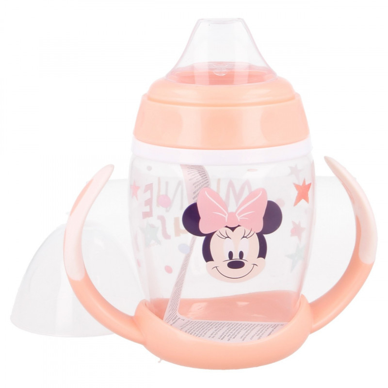 Κύπελλο εκπαιδευτικό Disney Minnie Mouse με στόμιο 270ml (10+ μηνών)