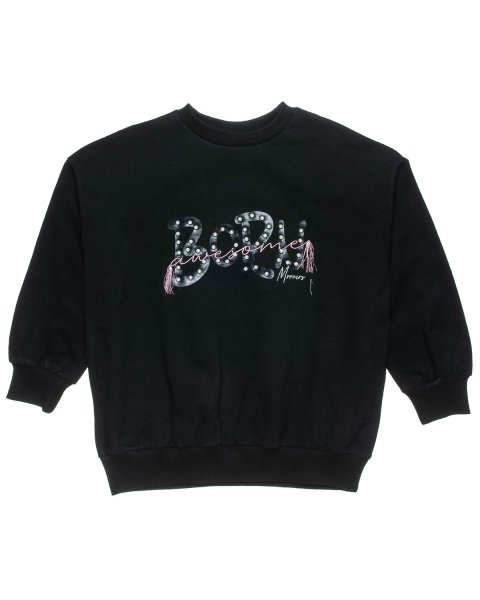 Set Moovers with pearls and velour leggings (6-14 years)