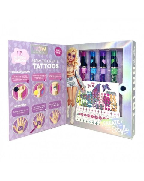 Σετ Δημιουργίας Tattoo Wow Generation