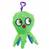 Keychain Girabrilla animals with flippy sequin