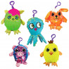 Keychain Girabrilla animals with flippy sequin