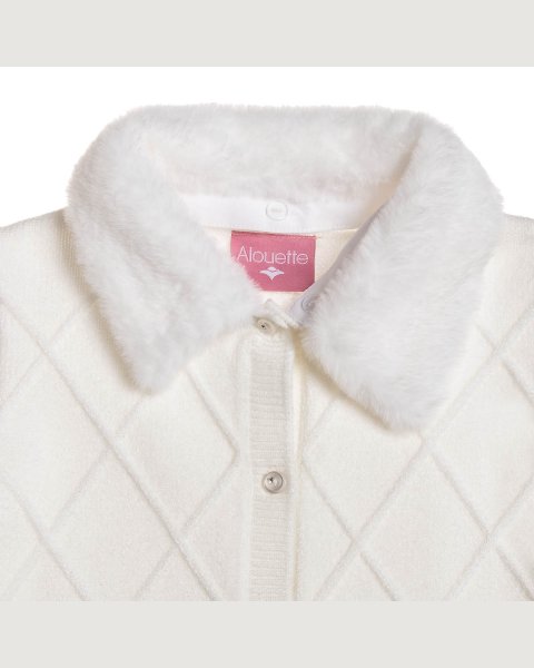 Knitted cardigan with viscose (18 months-5 years)