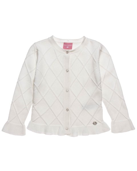 Knitted cardigan with viscose (18 months-5 years)