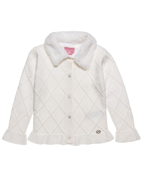 Knitted cardigan with viscose (18 months-5 years)