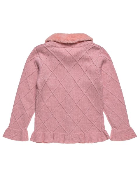 Knitted cardigan with viscose (12 months-5 years)