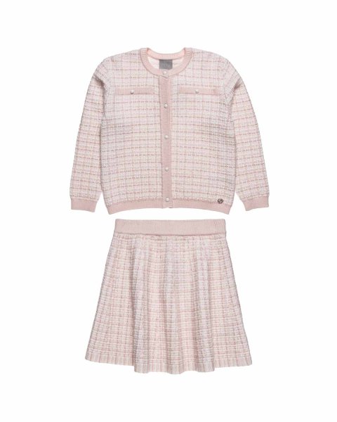 Set cardigan with skirt (2-8 years)