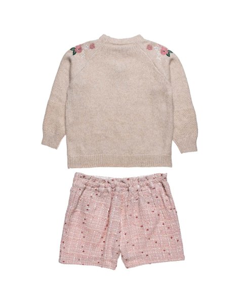 Set sweater with shorts (6-14 years)