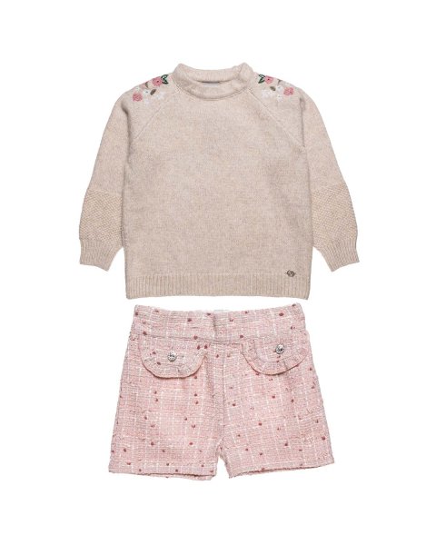 Set sweater with shorts (6-14 years)