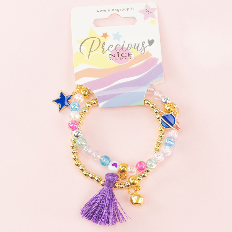 Bracelet Set Galaxy Glow 2pcs Nice Group