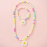 Set Set Bracelet with Necklace Love and Peace 2pcs Nice Precious
