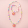 Set Set Bracelet with Necklace Love and Peace 2pcs Nice Precious
