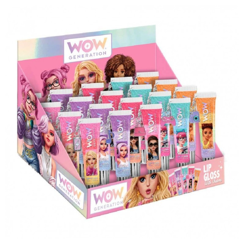 Lip Gloss σε 5 καλοκαιρινά χρώματα Wow Generation