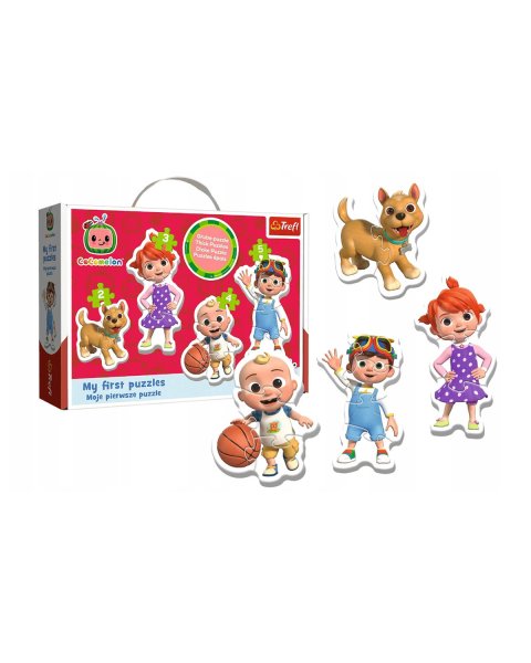 Παζλ baby Trefl Cocomelon 4 σε 1 (2+ ετών)