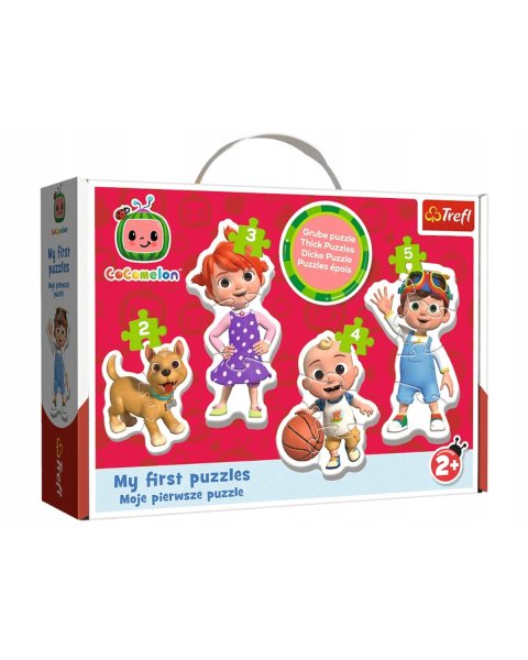 Παζλ baby Trefl Cocomelon 4 σε 1 (2+ ετών)