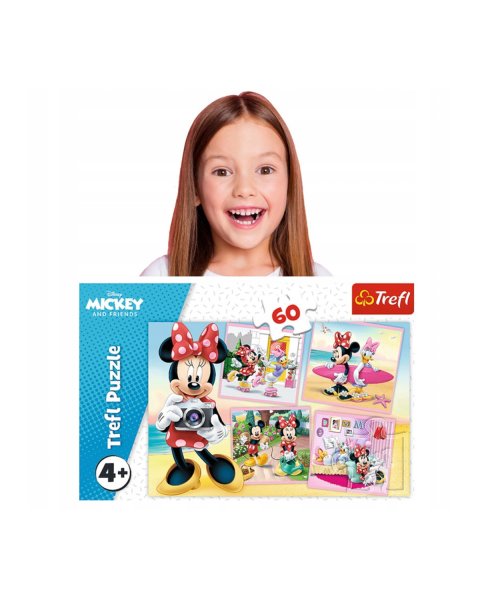 Puzzle Trefl Disney Minnie Mouse 60 pcs (4+ years)