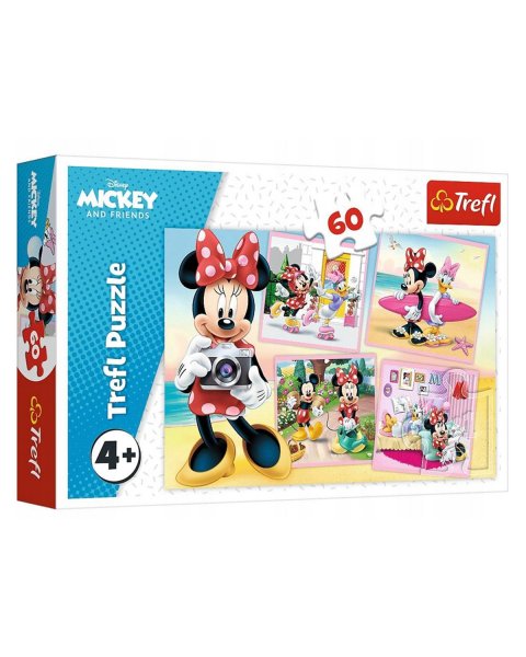 Puzzle Trefl Disney Minnie Mouse 60 pcs (4+ years)