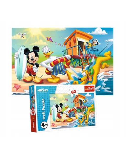 Παζλ Trefl Disney Mickey Mouse 60τμχ (4+ ετών)