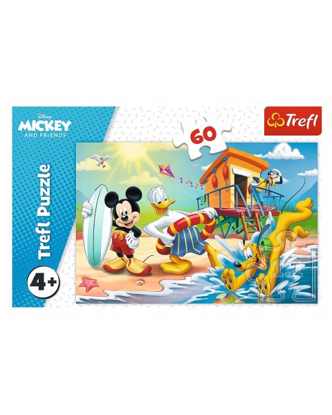 Παζλ Trefl Disney Mickey Mouse 60τμχ (4+ ετών)