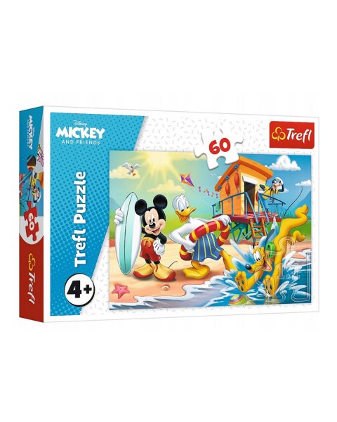 Παζλ Trefl Disney Mickey Mouse 60τμχ (4+ ετών)