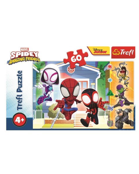 Παζλ Trefl Marvel Spidey 60τμχ (4+ ετών)
