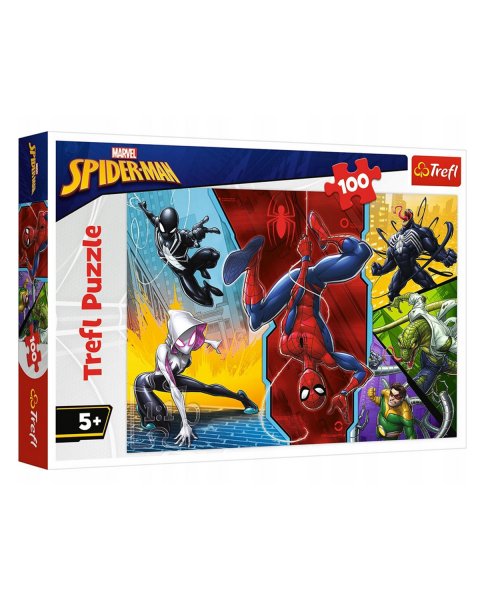 Παζλ Trefl Marvel Spiderman 100τμχ (5+ ετών)