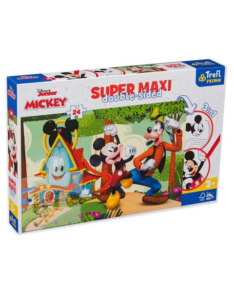 Puzzle Trefl Mickey super maxi double-sided 24pcs (3+ years)