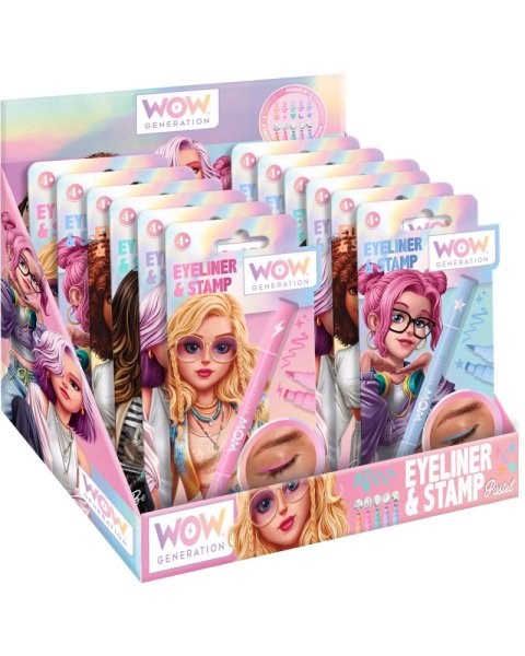 Eyeliner Wow Generation με σφραγίδα παστέλ χρώματα (4+ ετών)