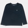 Long sleeve Gant top with embroidery (2-7 years)